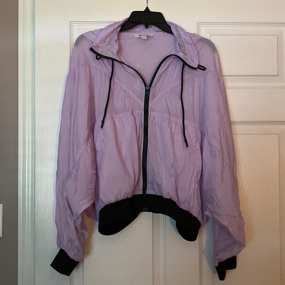 Parachute cropped jacket